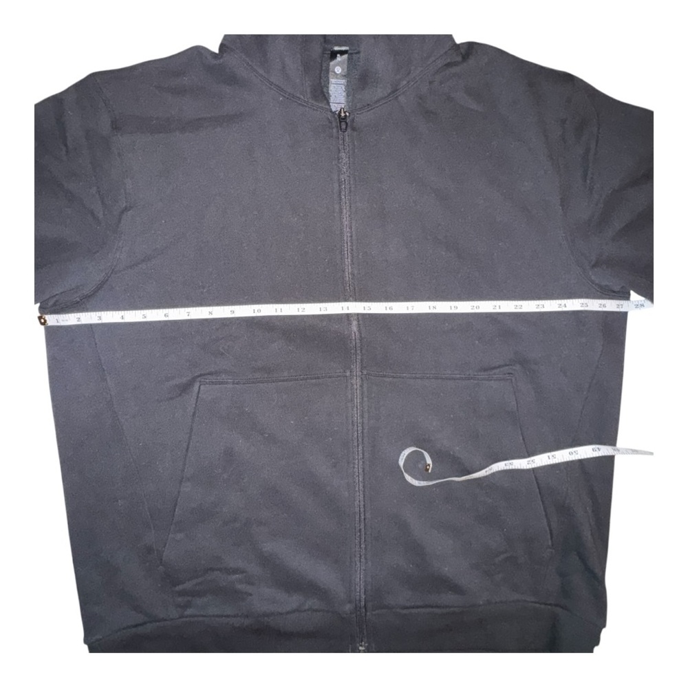 Lululemon Steady State Hoodie Black Men’s Full-Zip Fleece M XL NWT - Picture 10 of 12